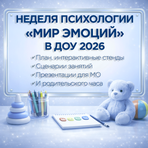 Неделя психологии «В мире эмоций» ДОУ 2026