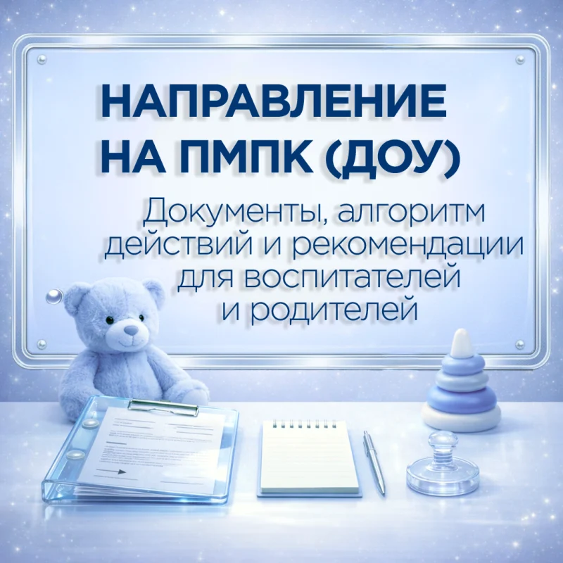 Направление ребёнка ДОУ на ПМПК: пошаговая инструкция с документами