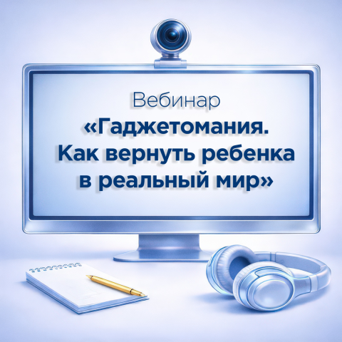 Вебинар «Гаджетомания. Как вернуть ребенка в реальный мир?» + памятки, чек-листы, пошаговые алгоритмы.
