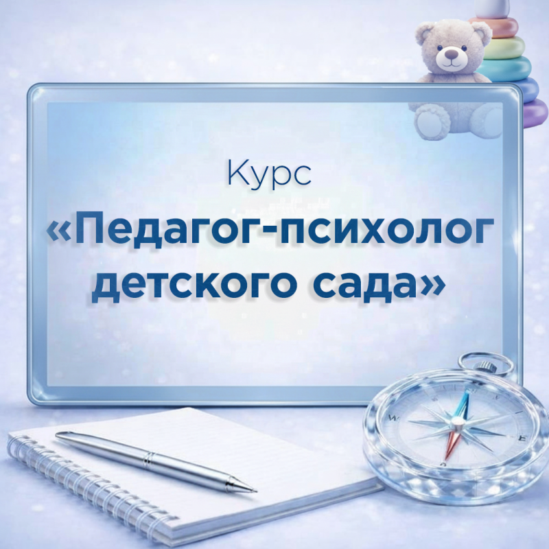Онлайн-курс «Педагог-психолог детского сада»