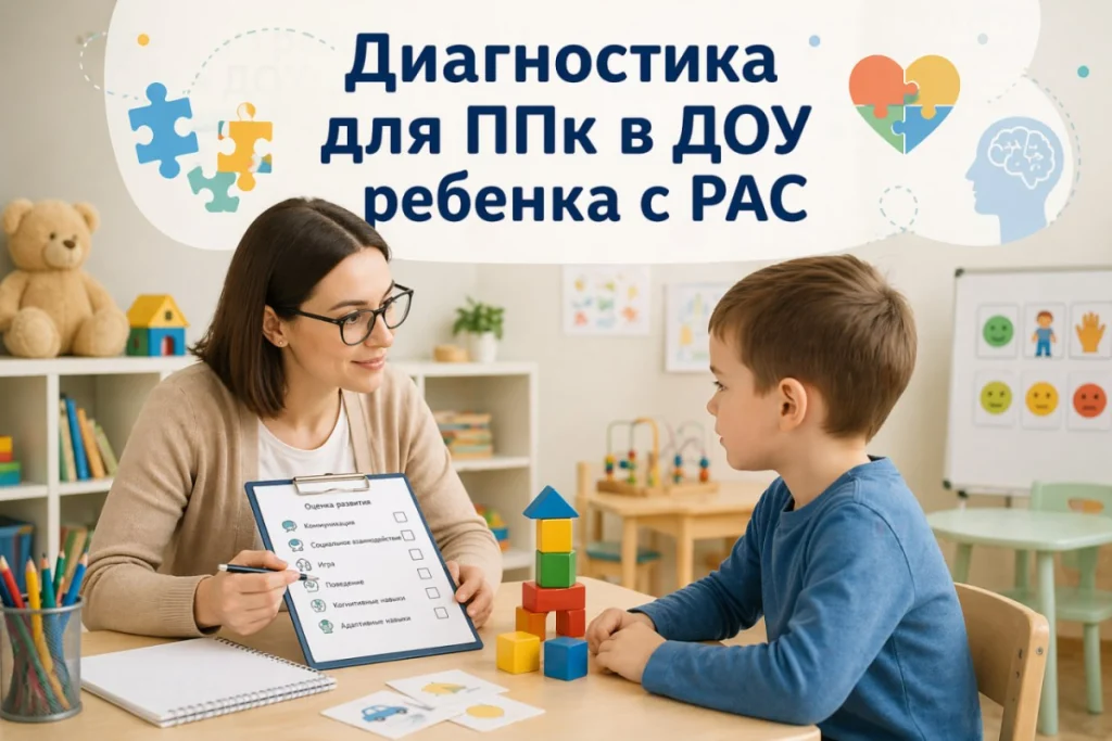 Какие методики из реестра можно использовать на ППк в ДОУ для детей с РАС.