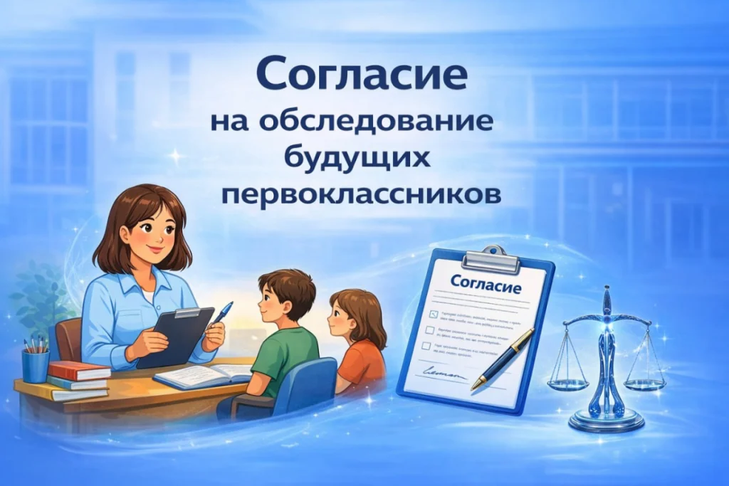 Согласие на обследование будущих первоклассников