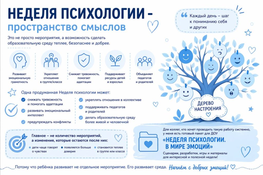 Неделя психологии — не просто мероприятия, а пространство смыслов