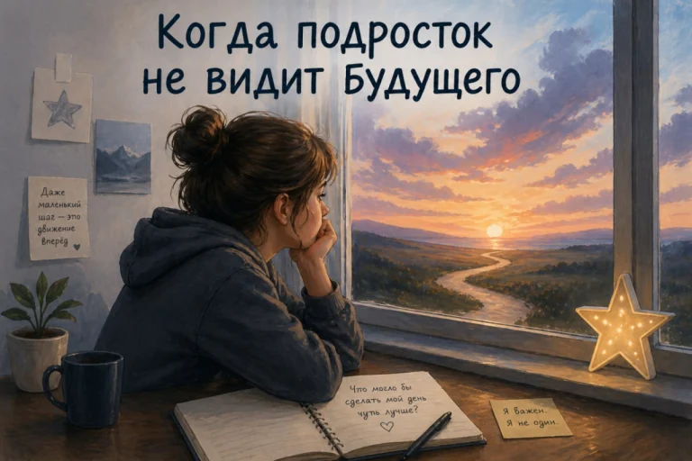 Когда подросток не видит будущего