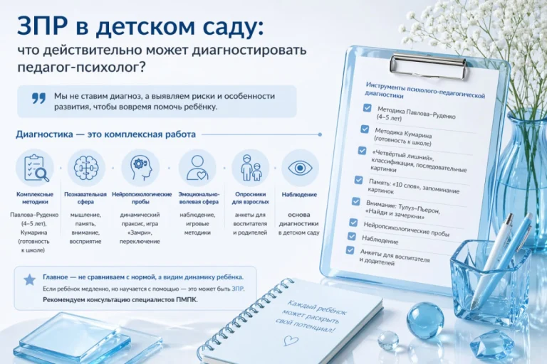 «ЗПР» в детском саду