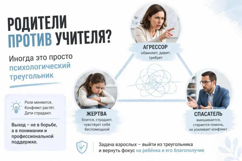 Родители против учителя?
